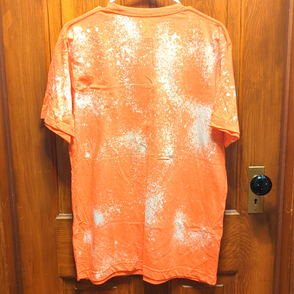 Custom Made Unisex T Shirt SZ L "Autumn Crisp Air....." NWOT - Picture 3 of 5